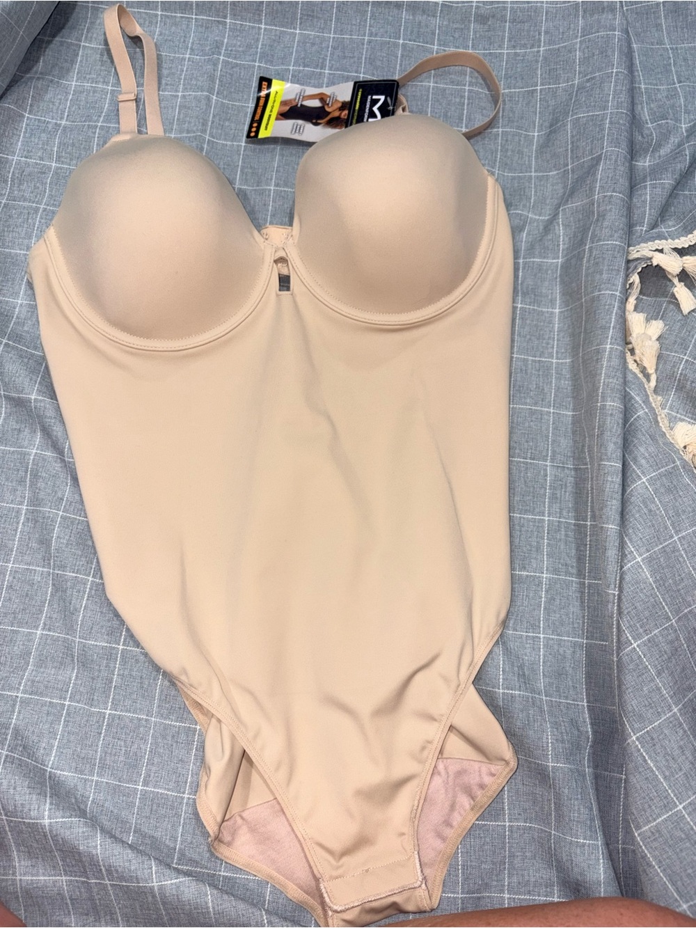 Maidenform Nude Strapless Shaping Bodysuit